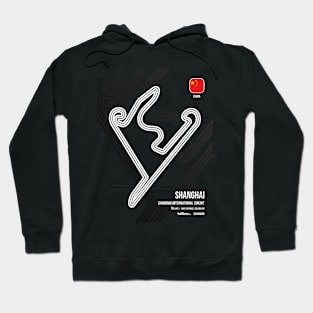 Shanghai Race Track (B&W) Hoodie